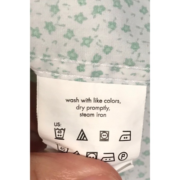 Men’s Calvin Klein Green & White Extreme Slim Fit Button Down Shirt, Siz… - Picture 8 of 12